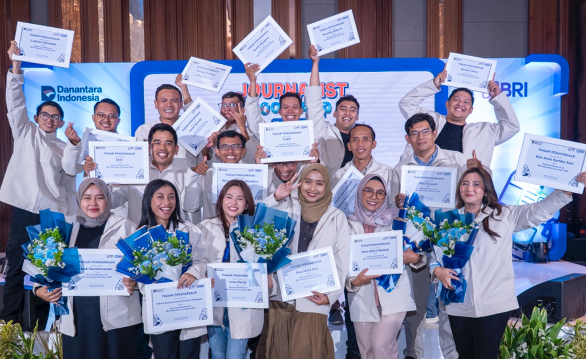 Dukung Insan Pers yang Berkualitas, BRI Fellowship Journalism 2025 Kukuhkan 45 Jurnalis Penerima Beasiswa S2