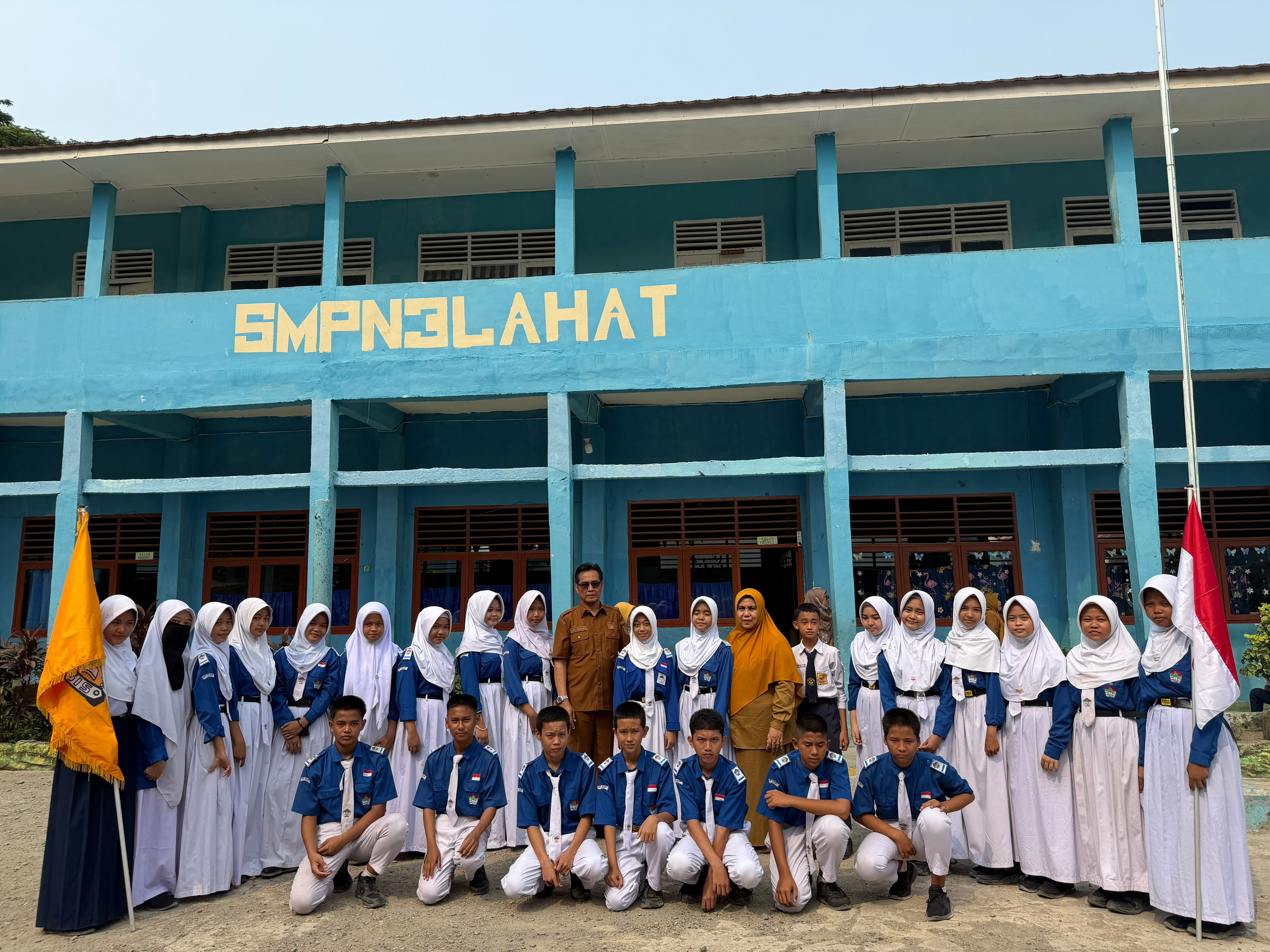 Nahkoda Baru! Latisyah dan Elysia Resmi Nakhodai OSIS SMPN 3 Lahat Periode 2026/2027