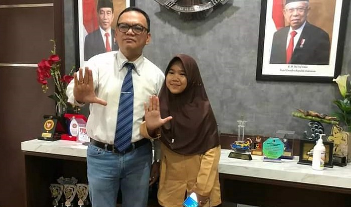 Syakila Siswi MTs Negeri 2 Empat Lawang Wakili Sumsel Ikuti KSM Nasional
