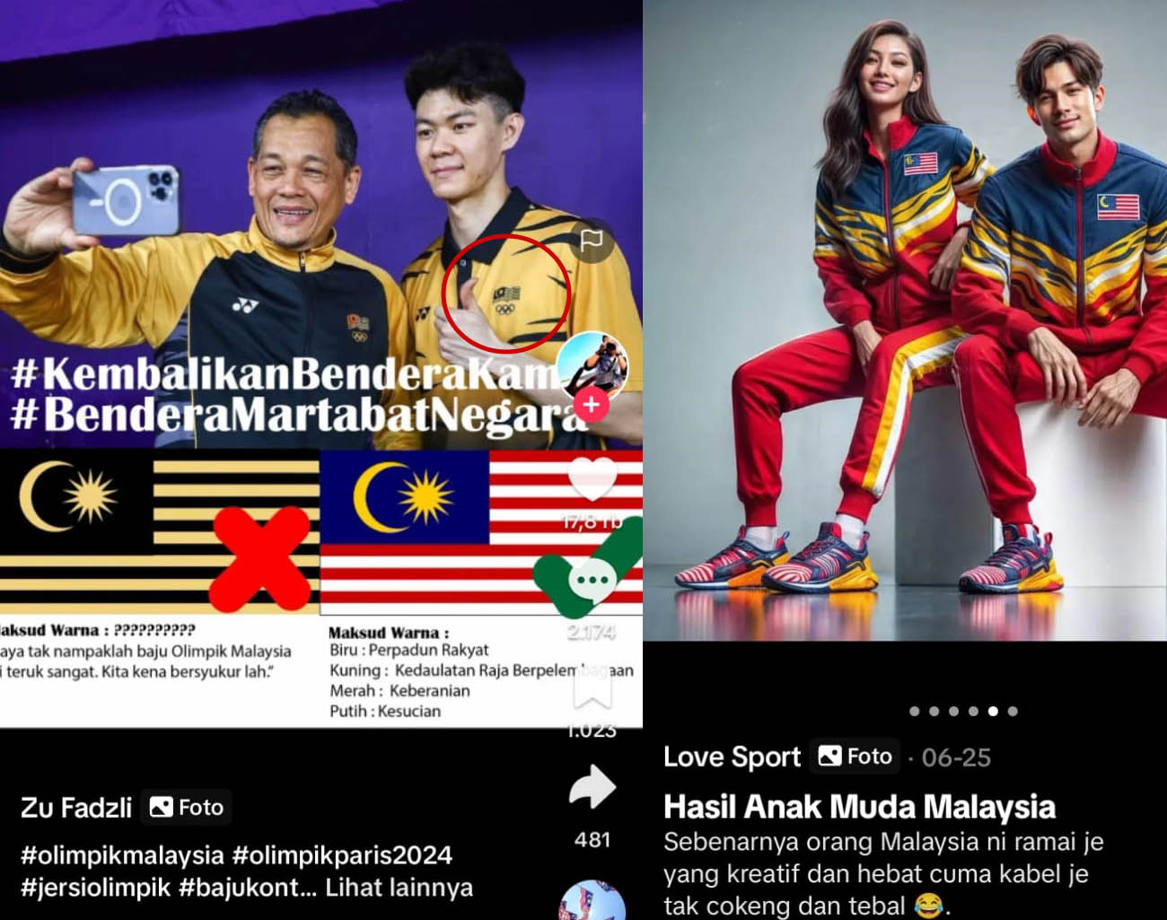 Inilah Alasan Warga Malaysia Protes, Baju Olimpiade Paris 2024, Warna Bendera Berubah, Kualifikasi Piala Dunia