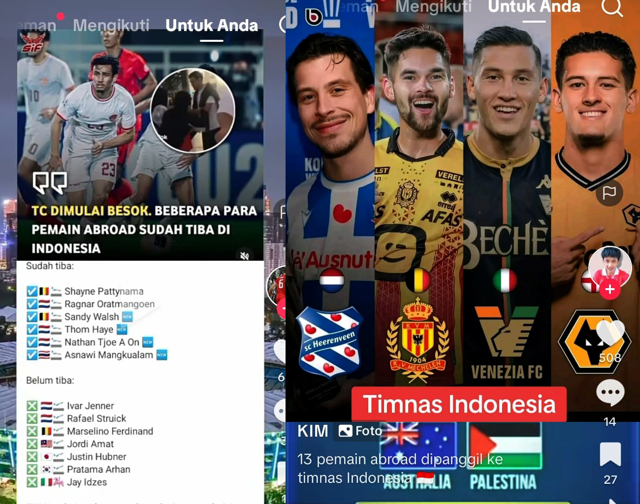 Pemain Timnas Indonesia Mulai Pemusatan Latihan, Persiapan Hadapi Irak, Kualifikasi Piala Dunia 2026