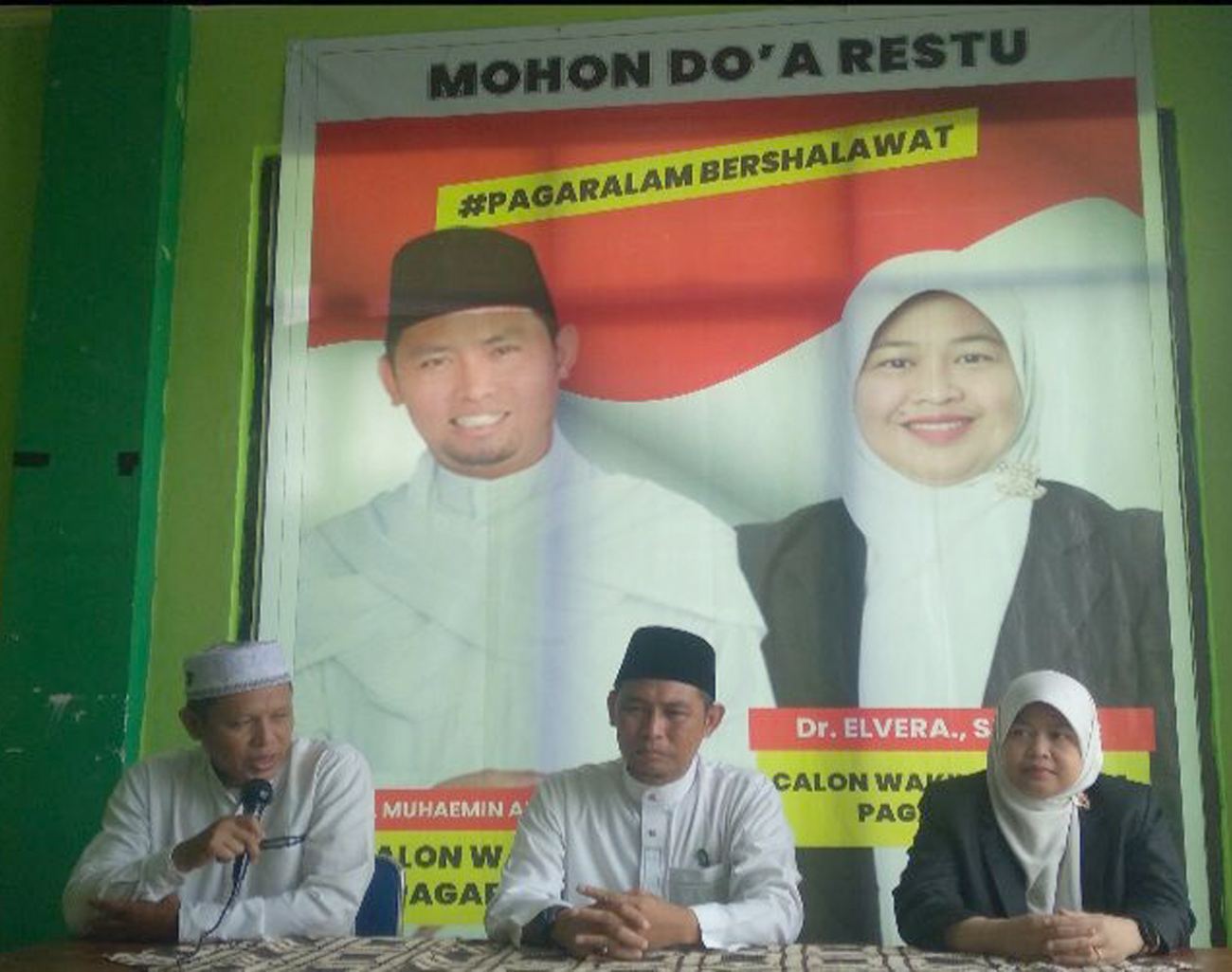 Muhaimin-Elvera Deklarasikan Maju Pilwako Pagar Alam 2024 Jalur Independen