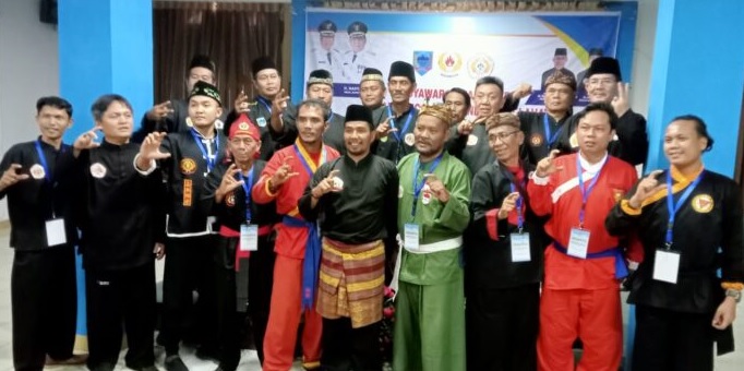 Kiki Subagio dari PSHT Terpilih Jadi Ketua Ikatan Pencak Silat Indonesia (IPS) Kabupaten Lahat