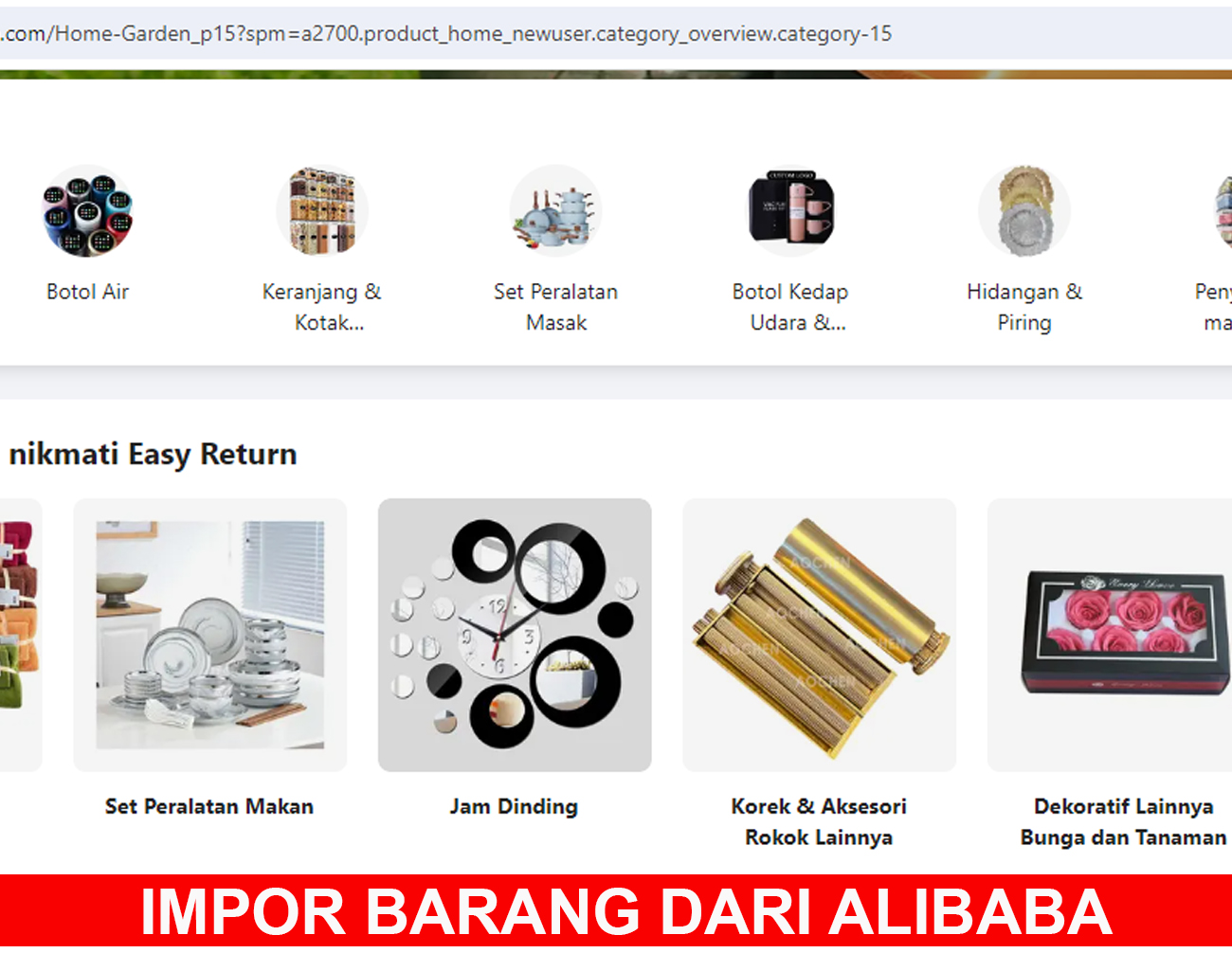 Inilah Cara Beli Produk Impor Barang dari Alibaba, Trend Belanja Online