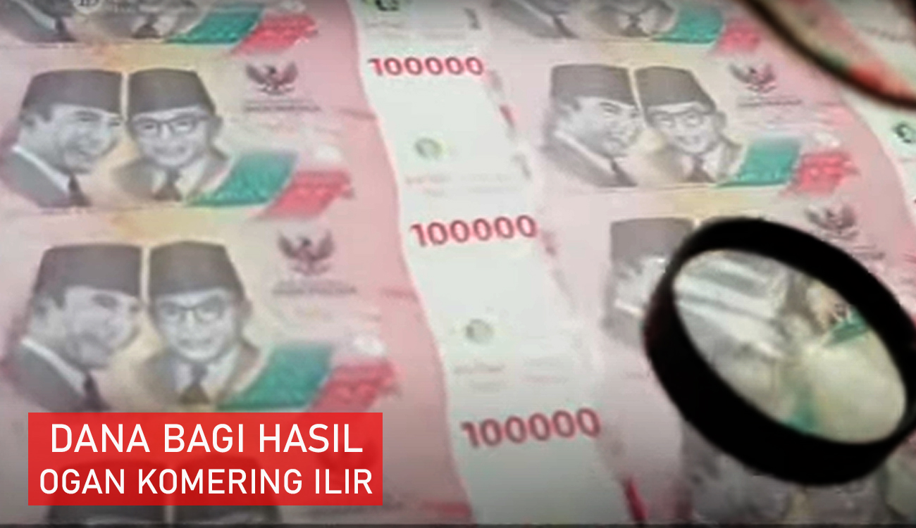 Ini Rincian Dana Bagi Hasil Tahun Anggaran 2024 untuk Kabupaten Ogan Komering Ilir