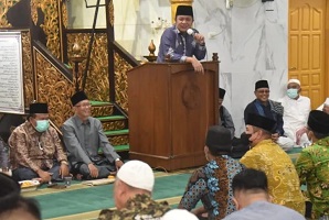 Herman Deru Ajak Pengurus Masjid Gelar Pelatihan Muadzin dan Jenazah