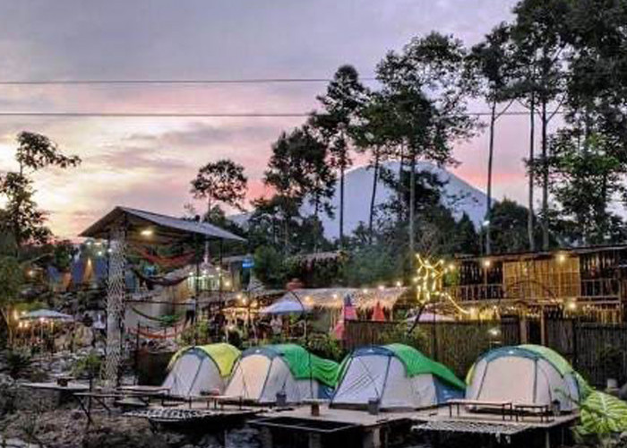 Riverside Dusun Camp Outdoor Glamping, Destinasi Wisata Baru di Kota Pagaralam Nikmati Aliran Ayek Selangis