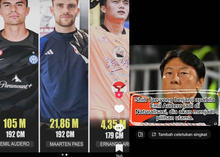 Janji Shin Tae Young kepada Emil Audero, Kiper Utama Timnas Indonesia, Ronde 3 Kualifikasi Piala Dunia 2026