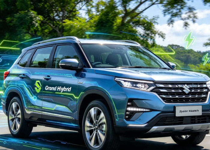 Suzuki Grand Vitara Hybrid Menggabungkan Mesin Bensin dan Teknologi SHVS, Ini Cara Kerjanya
