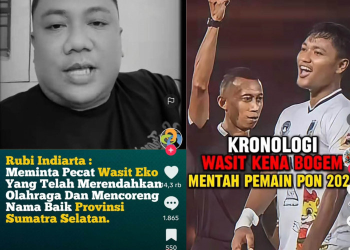 Pernyataan KONI Palembang, Kecewa Wasit Eko Agus Sugiharto, Sepak Bola Tercoreng, Kualifikasi Piala Dunia 2026