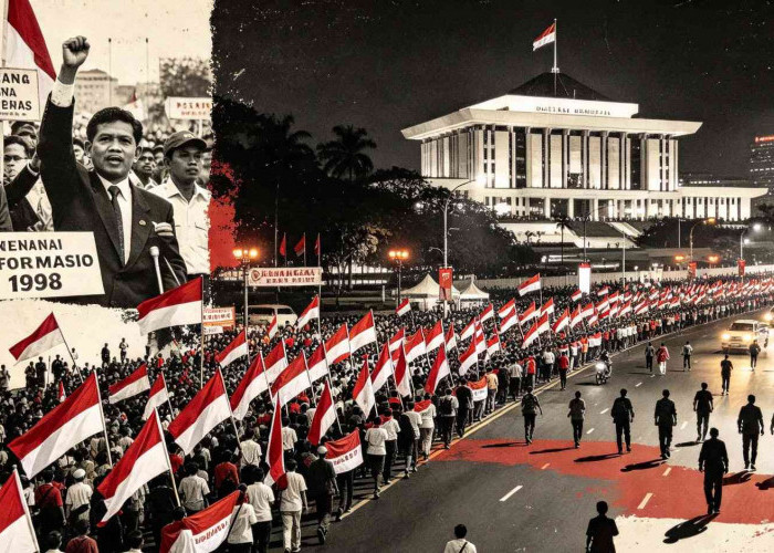 Reformasi 1998 di Indonesia, Kronologi Demonstrasi Mahasiswa hingga Berakhirnya Pemerintahan Orde Baru