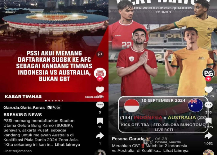 Penjelasan PSSI, Australia Duluan Umumkan Stadion GBK, AFC, Kualifikasi Piala Dunia 2026