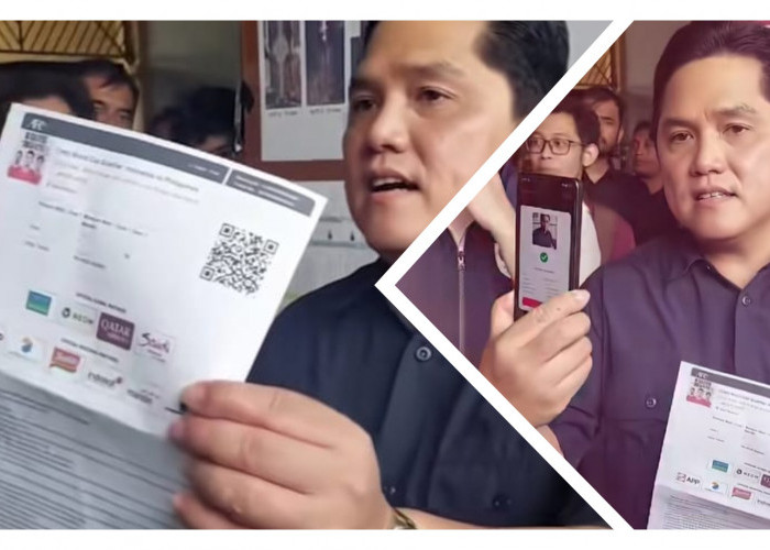 Inilah Cara Erick Thohir, Atasi Mafia Penjualan Tiket, Lewat Aplikasi Garuda.id, Kualifikasi Piala Dunia 2026