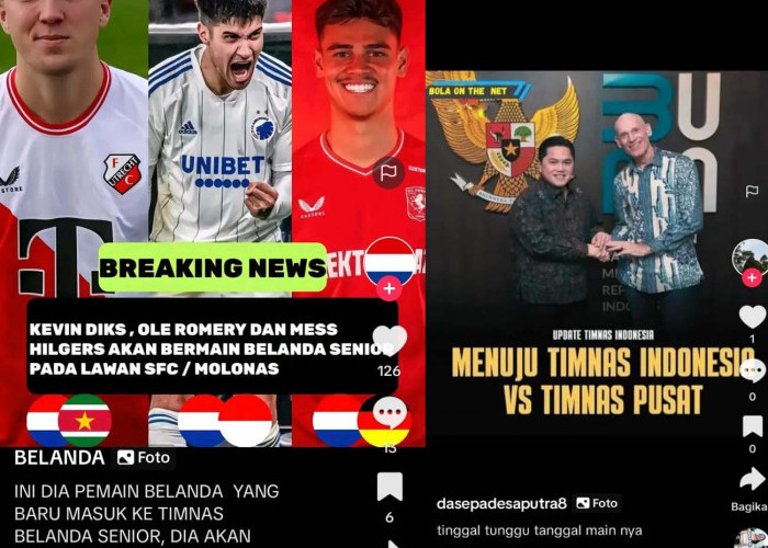 Belanda Tarik Pemain Incaran Indonesia, Ole Romeny-Kevin Diks-Mees Hilgers, Kualifikasi Piala Dunia 2026