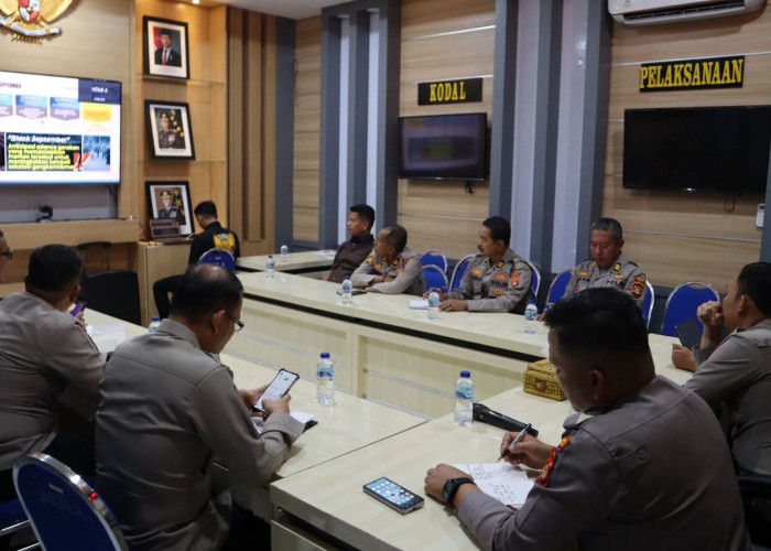 Arahan Waka Polri Antisipasi Hari Tani 2025 dan Analisa Evaluasi Perkembangan Situasi Kamtibmas Terkini