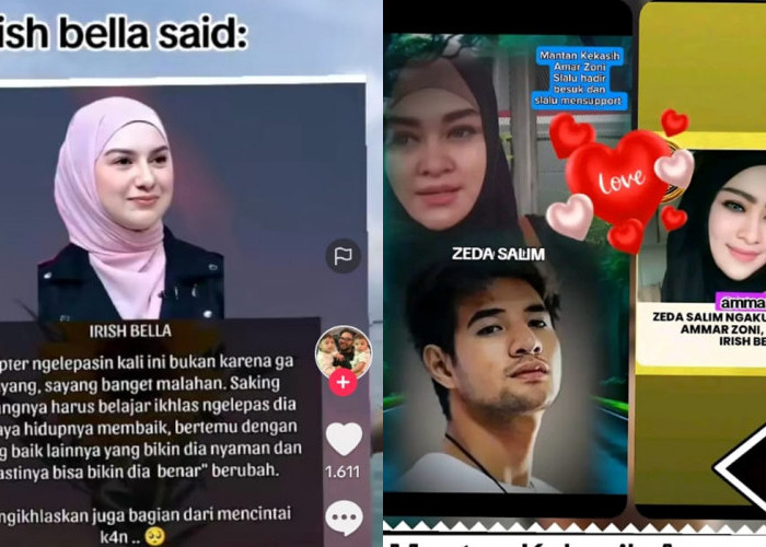 Jawaban Irish Bella, Zeda Salim Dekati Ammar Zoni, Rumah Tangga Selebriti Indonesia