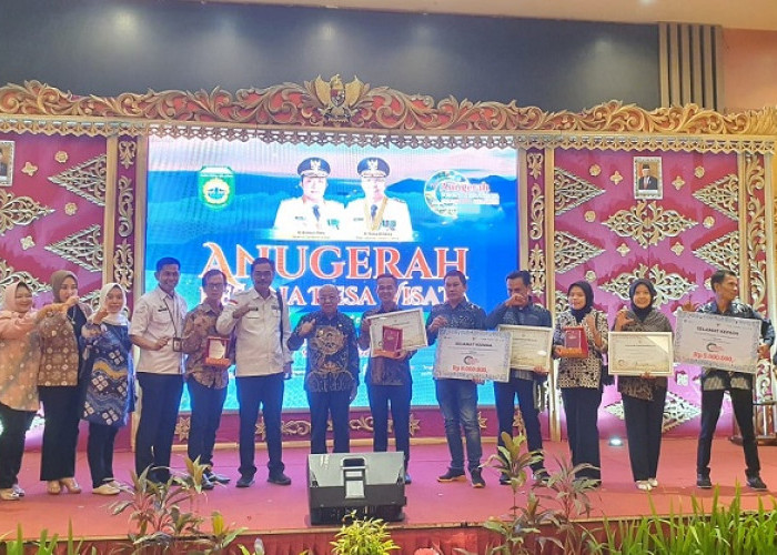 Mantap, Lahat Raih 3 Kategori Juara Penganugerahan Pesona Desa Wisata Sumsel