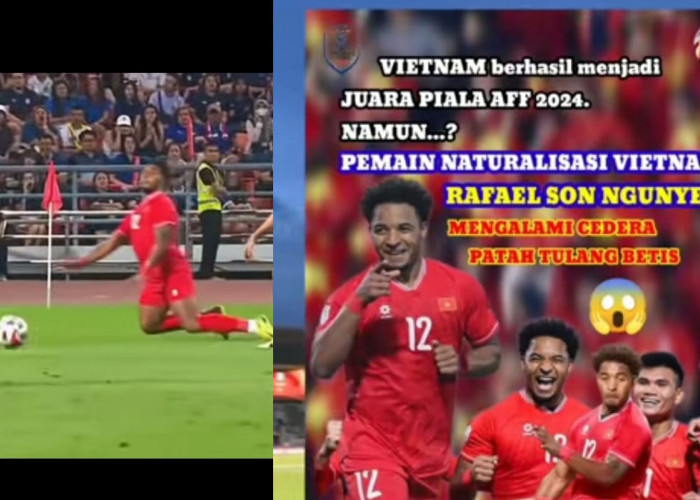 Nguyen Xuan Son Cedera, Patah Tulang Betis, Vietnam Jadi Raja Asean 2024, Final Piala AFF 2024