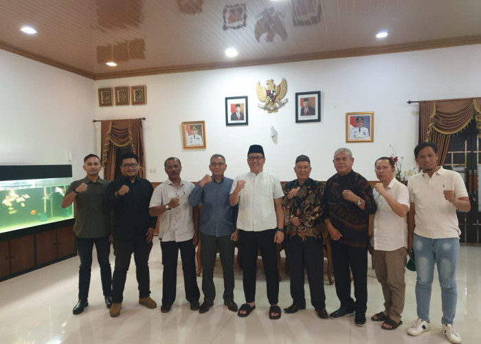Silahturahmi PJ Bupati Lahat Bersama FKDM Dalam Rangka Membahas Hal ini