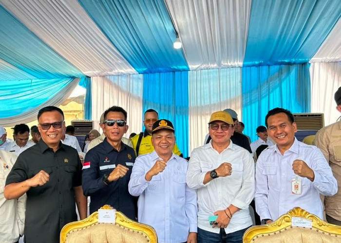 Ciptakan Lapangan Pekerjaan dan Tingkatkan PAD, Ketua DPRD Lahat Dukung Peresmian Tata Kelola Sumur Minyak