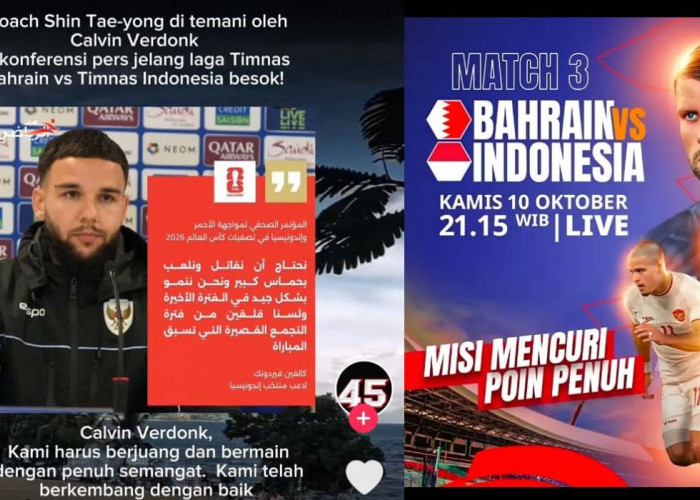 Calvin Verdonk Brewok, Alasan Shin Tae Young, Jumpa Pers Indonesia vs Bahrain, Kualifikasi Piala Dunia 2026