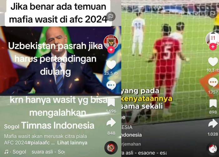 FIFA Diam diam Selidiki Mafia Wasit Pertandingan Semifinal Piala Asia U-23 2024 Indonesia vs Uzbekistan