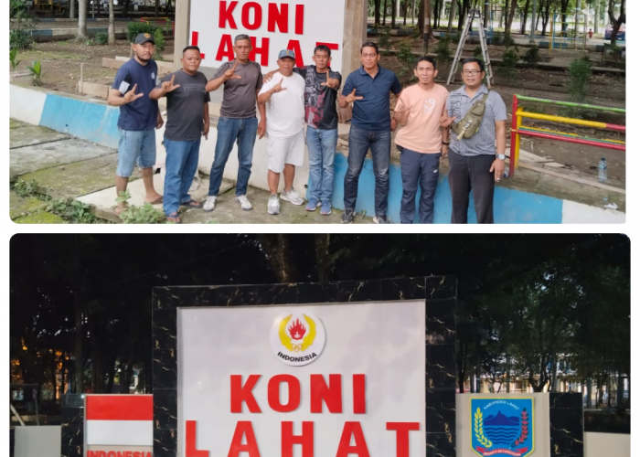 Wow Sekretariat KONI Kabupaten Lahat Kini Semakin Menawan, Ini Apresiasi Wabup Lahat Terpilih Widia Ningsih