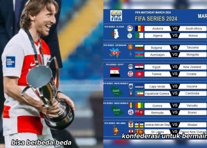 Luka Modric Siap ke Indonesia, Gelandang Serang Kroasia, Pertemuan Antar Federasi, FIFA Series 2026