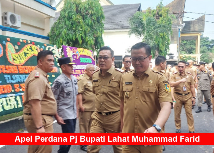 Kepala OPD Kerja Cepat dan Lugas, Pj Bupati Lahat Muhammad Farid: Tidak Sanggup, Silahkan Sampaikan ke Sekda