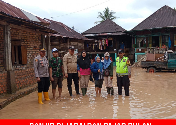 Inilah Informasi Banjir dari Polres Lahat di Kecamatan Jarai dan Pajar Bulan
