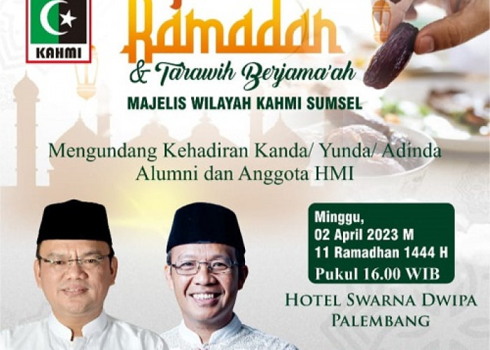 Alumni dan Anggota HMI akan Berkumpul di Palembang, ini Agendanya