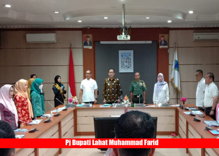 Pj Bupati Lahat Muhammad Farid Membuka Rapat Koordinasi Gugus Tugas Kabupaten Layak Anak 2024, Sampaikan ini