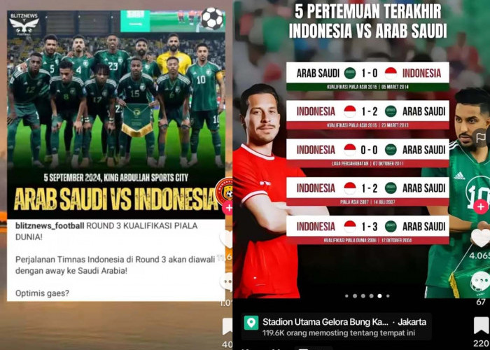 Peluang Indonesia Kalahkan Arab Saudi, Roberto Mancini vs STY, Pemain Keturunan, Kualifikasi Piala Dunia 2026