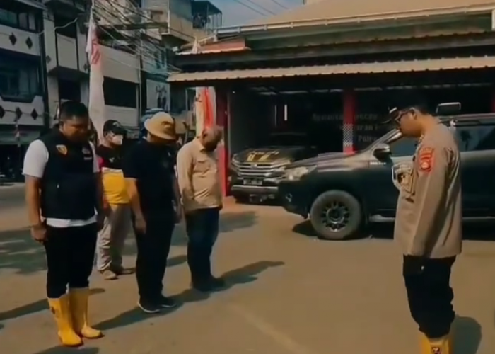 Patroli Karhutla, Polsek Lawang Kidul Cek Embung hingga Stockfile Batu Bara