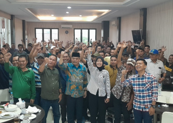 Giliran Relawan Kecamatan Kota Lahat Rapatkan Barisan Siap Menangkan BZ-WIN Pada Pilkada Lahat