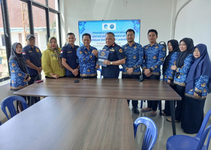 Gerakan Bersinar Dimulai: Kominfo-SP dan BNNK Empat Lawang Resmi Teken Mou