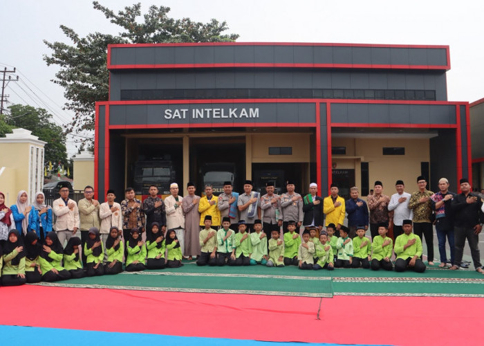 Polres Lahat Gelar Sholat Istisqa, Ajak Masyarakat Berdoa dan Waspada Karhutla