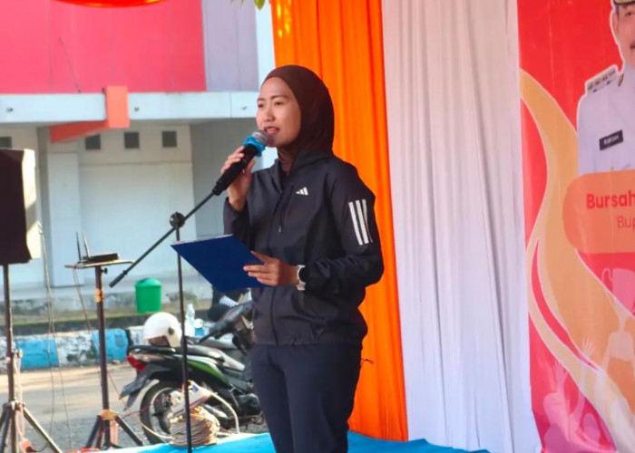 Wabup Lahat Widia Ningsih Ajak Gaya Hidup Sehat Melalui Olahraga