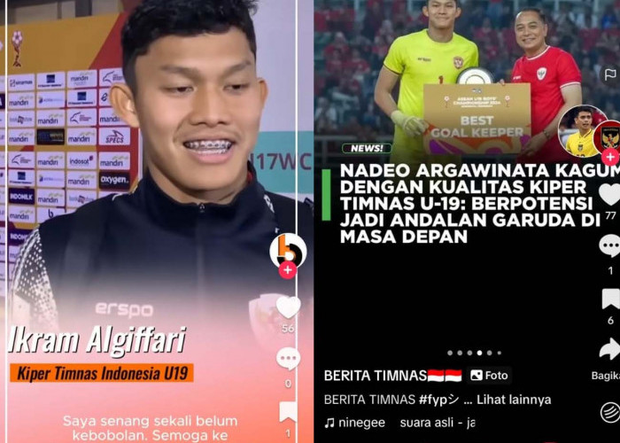 Inilah Kiper Masa Depan, Pakai Gawat Gigi, Ikram Algiffari, Rekor Tidak Bobol, Kualifikasi Piala Dunia 2026