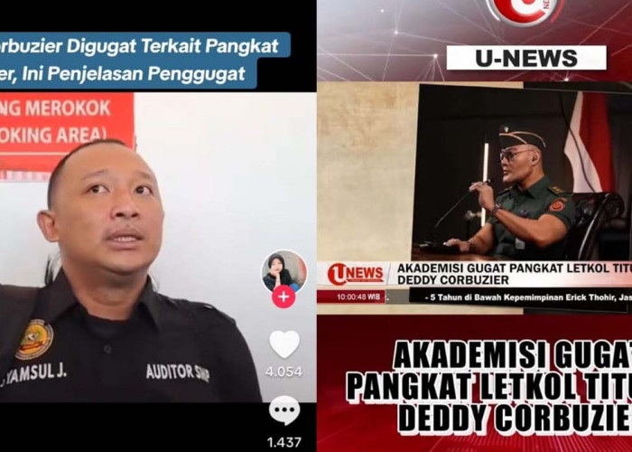 Alasan Syamsul J Gugat Pangkat Letkol Tituler, Deddy Corbuzier, Indonesia Tidak Darurat Perang