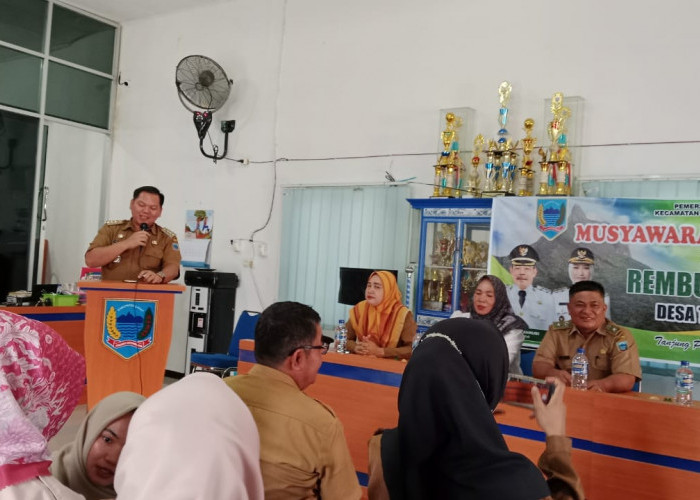 Tanjung Payang Desa Pertama Menggelar Rembuk Stunting