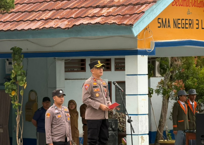 Polres Lahat Edukasi Pelajar SMA Negeri 3 Lahat tentang Bahaya Hoaks dan Bijak Bermedia Sosial