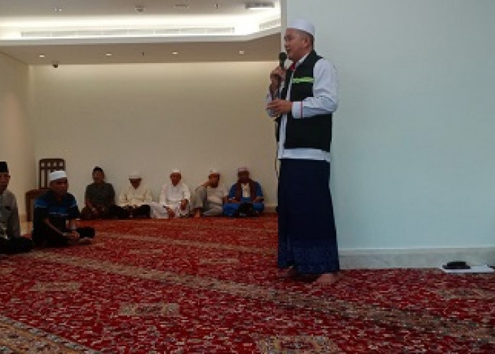 Bahas Persiapan Keberangkatan Jamaah Haji Kloter 13 PLM ke Madinah