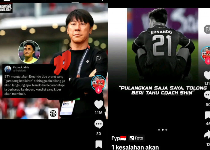 Kiper Ernando Ari Minta Pulang, Shin Tae Young Jelaskan Maksud Diamkan Ernando, Kualifikasi Piala Dunia 2026