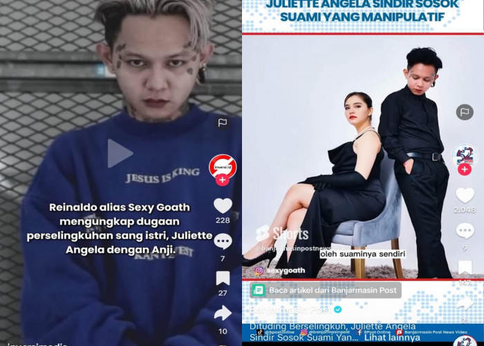 Bikin Malu, Juliette Angela Gugat Cerai Suaminya, Reinaldo Tuduh Istri Selingkuh dengan Anji