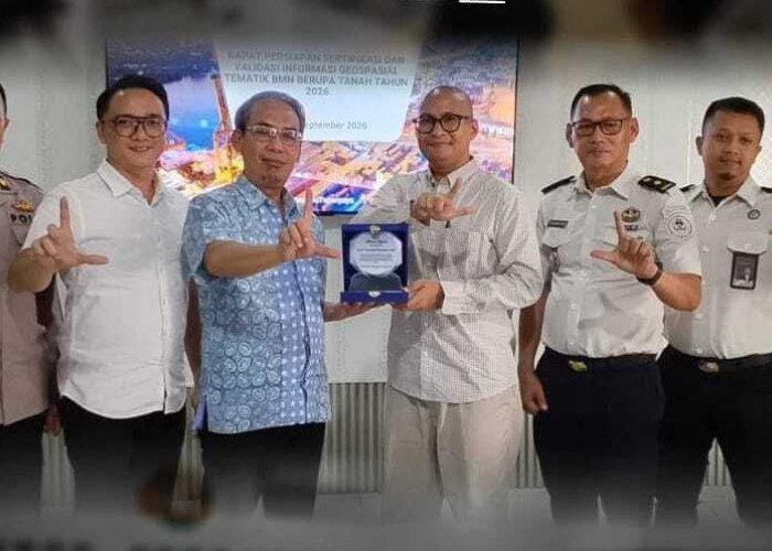 Bapas Lahat dan Kantor Pertanahan Bahas Percepatan Sertifikasi Aset Tanah BMN