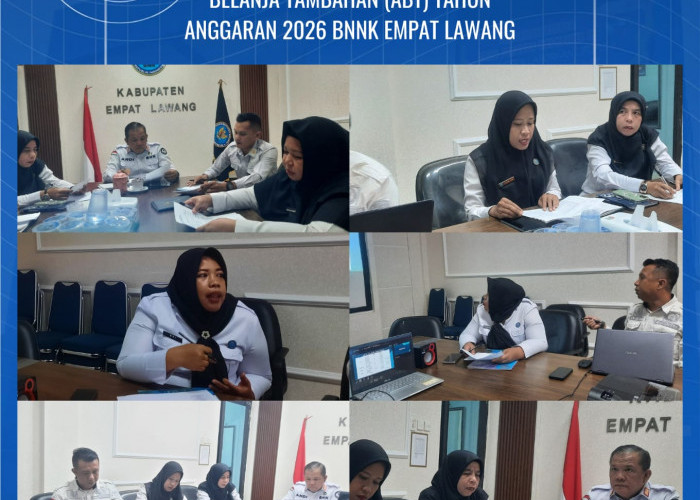 BNNK Empat Lawang Bahas Alokasi Belanja Tambahan Tahun Anggaran 2026