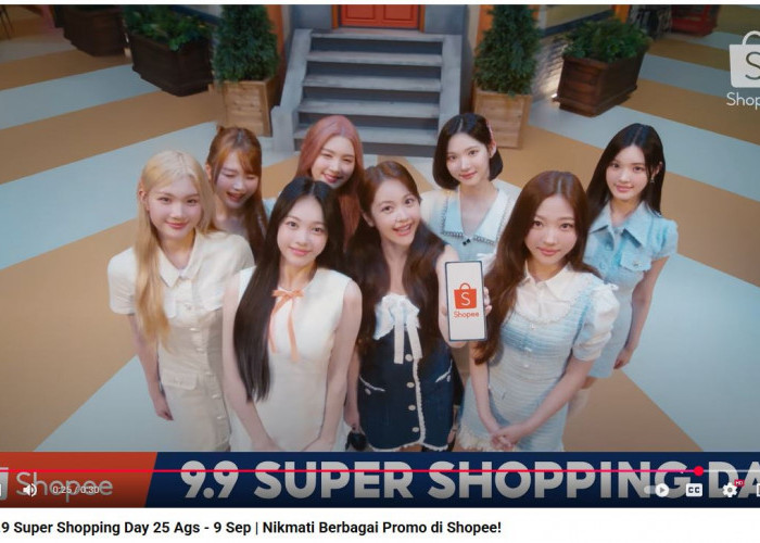 Bikin Heboh! Girl Group Hearts2Hearts Bintangi Iklan Terbaru Shopee 9.9 Super Shopping Day