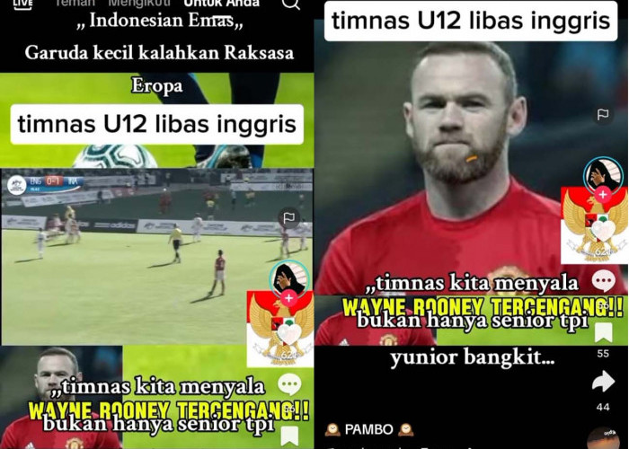 Wayne Rooney Tercengang, Indonesia Juara Dunia, Timnas U-12 Kalahkan Inggris, Kualifikasi Piala Dunia 2026