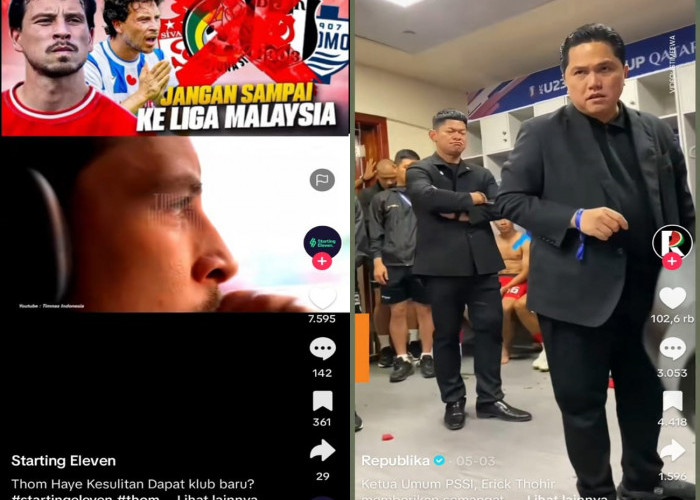 Warning Thom Haye, Segera Putuskan Punya Klub, Erick Thohir Pantau Pemain, Kualifikasi Piala Dunia 2026